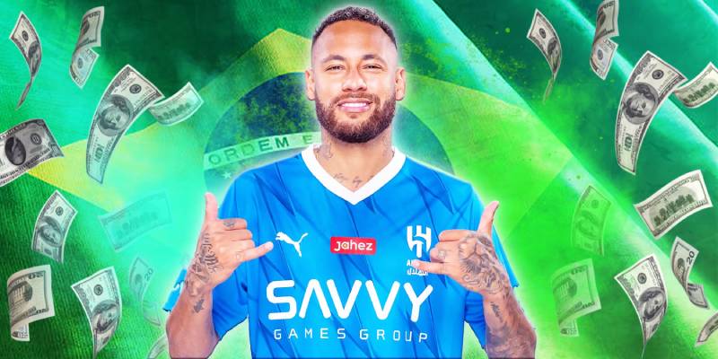 Neymar Jr rich