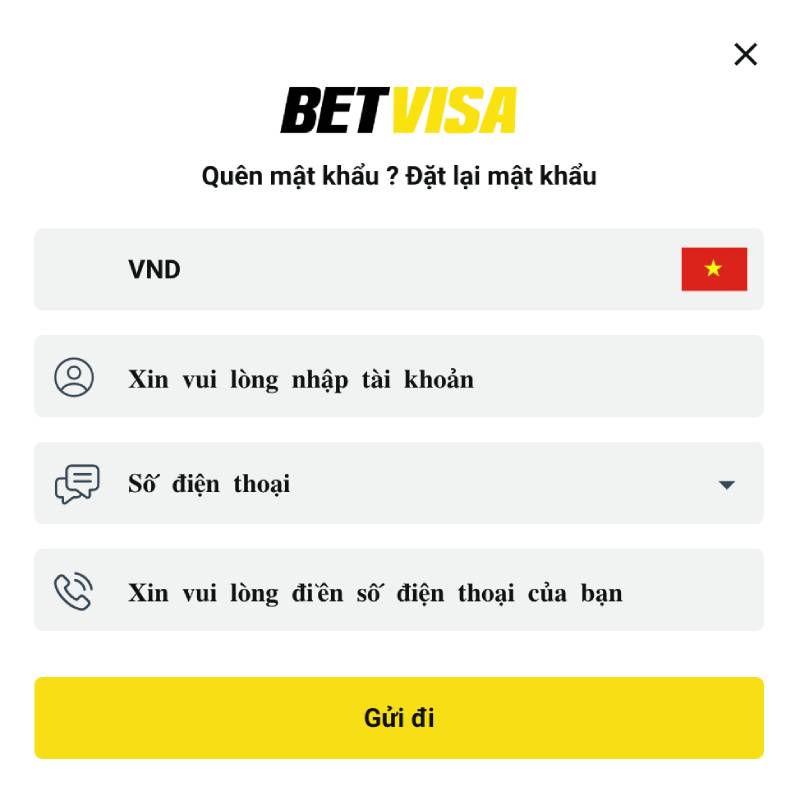 Trường hợp quên mật khẩu: Cách xử lý đơn giản